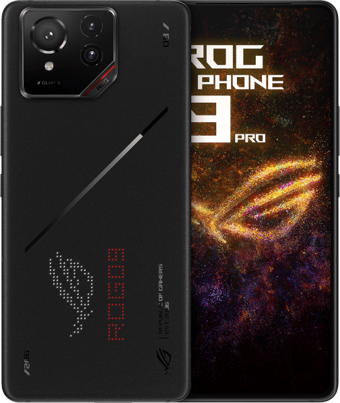 Asus ROG Phone 9 Pro 512 GB Hafıza 16 GB Ram 6.78 inç 50 MP Çift Hatlı AMOLED Ekran Android Akıllı Cep Telefonu Siyah