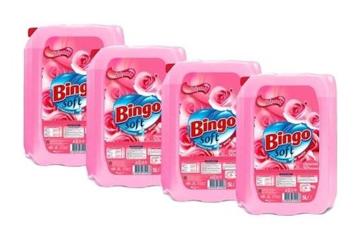 Bingo Soft Gülpembe 50 Yıkama Yumuşatıcı 4x5 lt