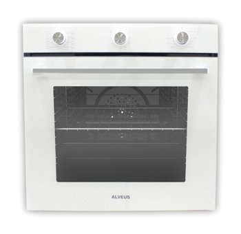 Alveus MFA 615 BEYAZ 71 lt A Enerji Sınıfı Analog Rustik Ocaksız Tam Boy Ankastre Fırın Beyaz