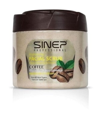 Sinep Proffessional Kahve Krem Kavanoz Yüz Peelingi 400 ml