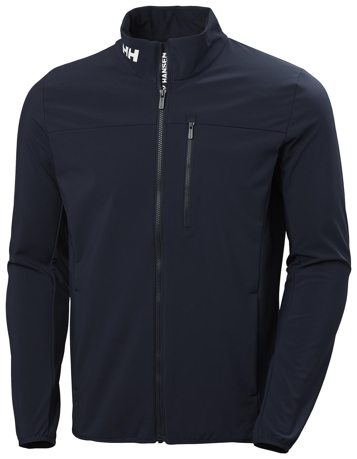 Hell Hansen Crew Midlayer Softshell Gore Tex Su Geçirmez Fermuarlı Polyester Erkek Outdoor Mont Lacivert