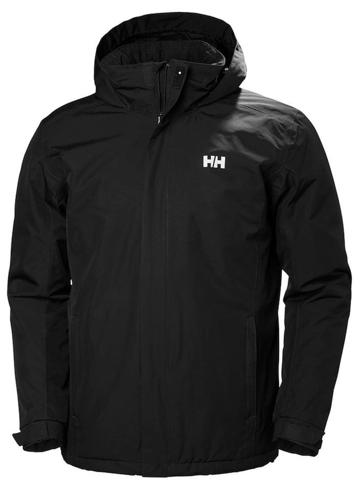 Hell Hansen Dubliner Insulated Softshell Gore Tex Su Geçirmez Fermuarlı Polyester Erkek HHA.53117990 Outdoor Mont Siyah