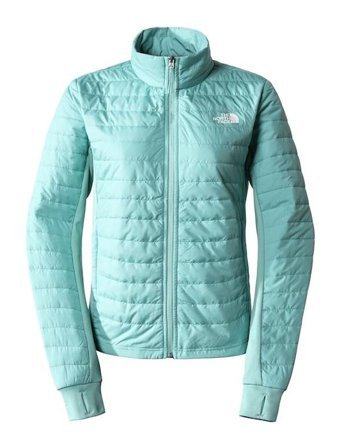 The North Face Canyonlands Hybrid Softshell Gore Tex Su Geçirmez Fermuarlı Polyester Kadın Outdoor Mont Turkuaz