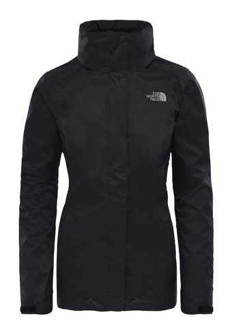 The North Face W Evolve II Triclimate Softshell Gore Tex Su Geçirmez Fermuarlı Polyester Kadın Outdoor Mont Siyah