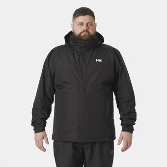 Hell Hansen Dubliner Insulated Softshell Gore Tex Su Geçirmez Fermuarlı Polyester Erkek Outdoor Mont Siyah