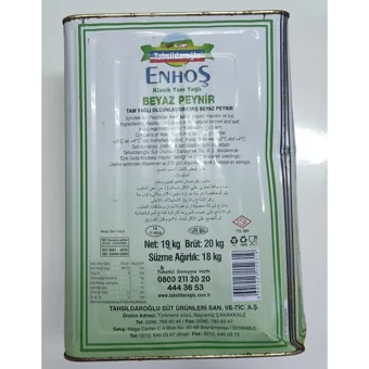 Tahsildaroğlu Enhoş Beyaz İnek Peyniri 20 kg