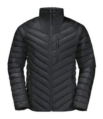 Jack Wolfskin Passamani Down Softshell Gore Tex Su Geçirmez Fermuarlı Poliamid Erkek Outdoor Mont Siyah