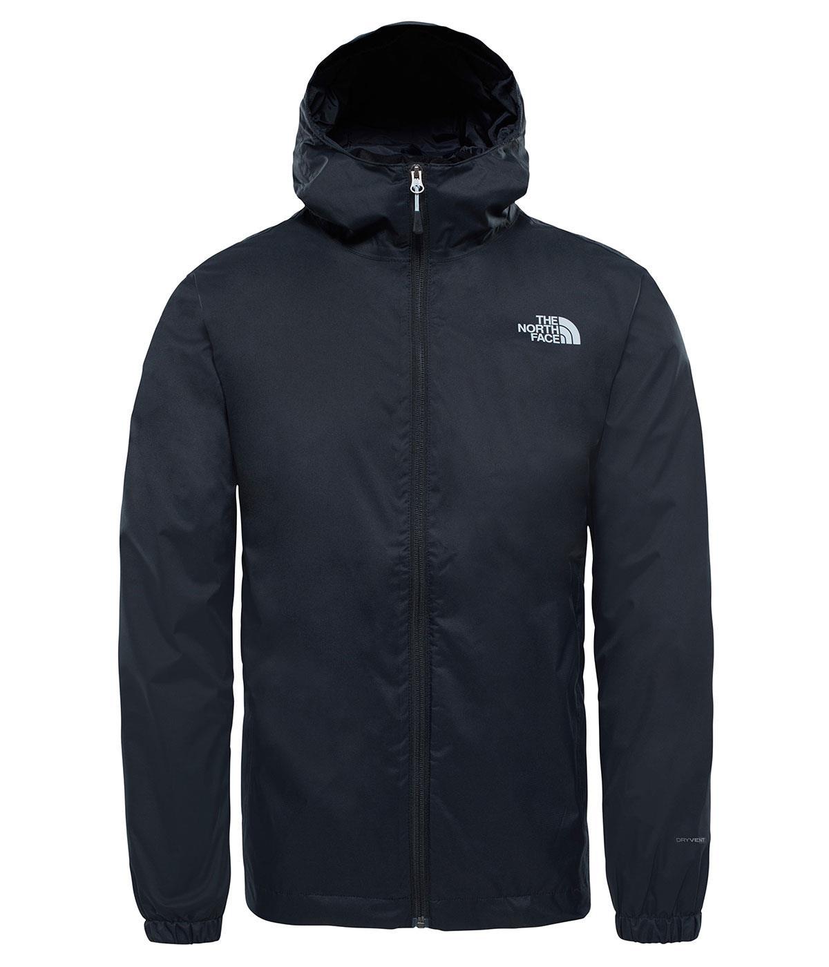 The North Face Quest Softshell Gore Tex Su Geçirmez Fermuarlı Polyester Erkek T0A8AZJK3 Outdoor Mont Siyah