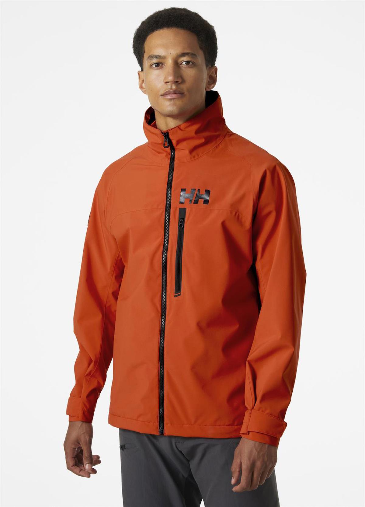 Hell Hansen Hp Racing Softshell Gore Tex Su Geçirmez Fermuarlı Polyester Erkek Outdoor Mont Turuncu
