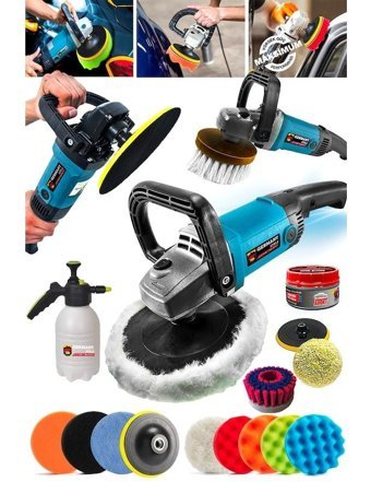 Germany Style 99880VFX 1200 W 180 mm Kablolu Pasta Cila Elektrikli Polisaj Makinesi