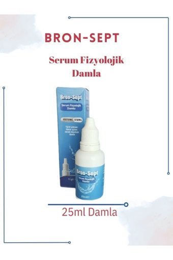 Bron-Sept İzotonik Deniz Suyu Tekli Damla Serum Fizyolojik 25 Ml