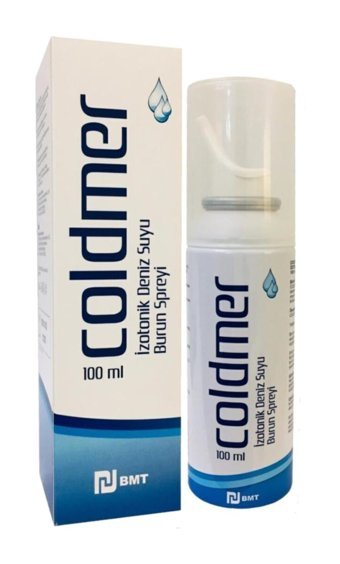 Coldmer İzotonik Deniz Suyu Tekli Burun Spreyi 100 Ml