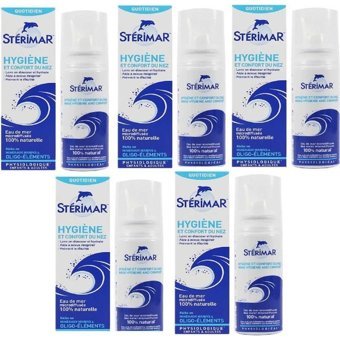 Sterimar Hygiene Hipertonik Deniz Suyu 5'li Burun Spreyi 100 Ml