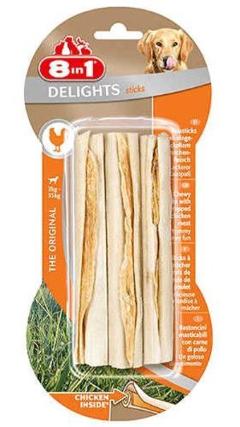 8in1 Delights Tavuk Tüm Irklar Yetişkin Köpek Maması 75 gr