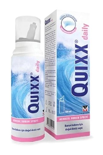 Quixx Daily İzotonik Okyanus Suyu Tekli Burun Spreyi 100 Ml