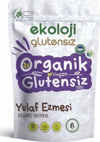 Ekoloji Vegan Glutensiz Sade Yulaf Ezmesi 300 gr