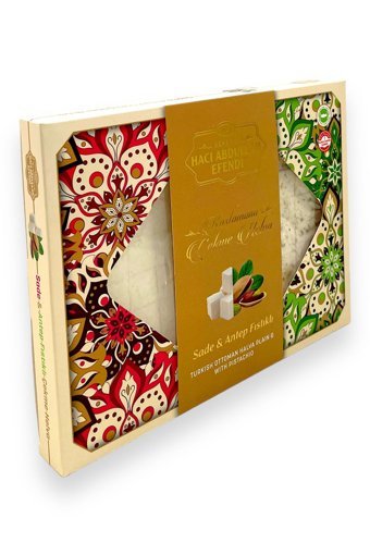 Şekerci Hacı Abdullah Efendi Antep Fıstıklı-Sade Çekme Helva 520 gr