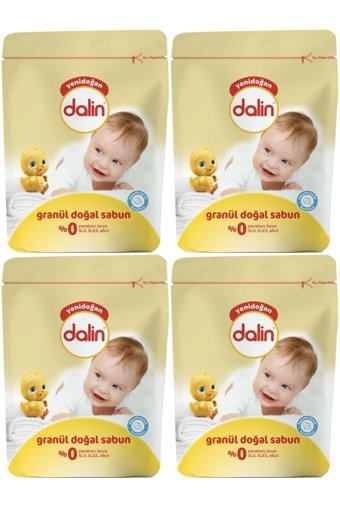 Dalin Hipoalerjenik 4x1 kg Granül Çamaşır Deterjan