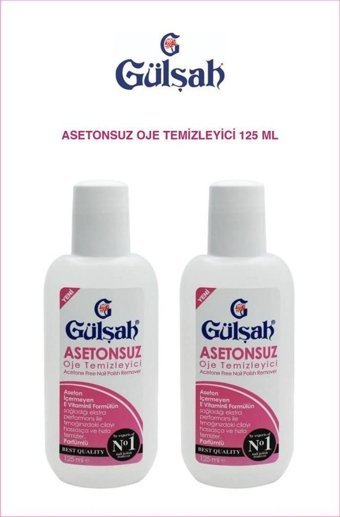 Gülşah Aseton 2x125 ml