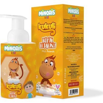 Minoris Baby Kids Kukuli Muzlu Köpük Bebek Sabunu 310 ml
