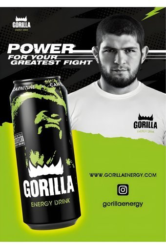 Gorilla Enerji İçeceği 500 ml