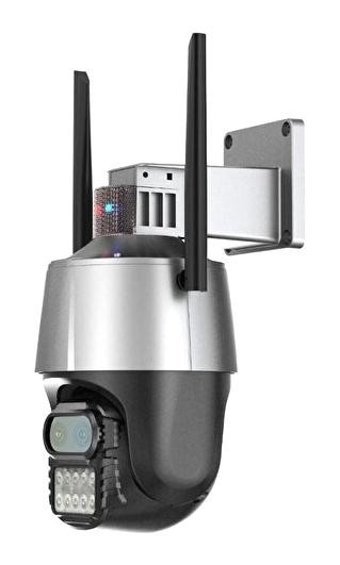 Avenir AV-M21 Wi-Fi 2 Kameralı 360 Derece Dönme Gece Görüşlü 8X Zoom IP Dış Mekan Kablosuz Güvenlik Kamerası