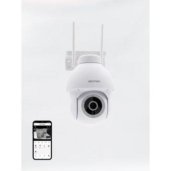 Neutron NTL-PT-06WOD-3MP Wi-Fi 1 Kameralı 360 Derece Dönme Gece Görüşlü Zoom IP Dış Mekan Kablosuz Güvenlik Kamerası