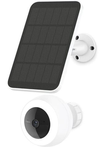 Noorio B310 Wi-Fi Güneş Enerjili 1 Kameralı Gece Görüşlü Zoom IP İç Dış Mekan Kablosuz Güvenlik Kamerası