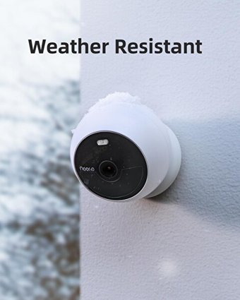 Noorio B210 Wi-Fi 1 Kameralı 360 Derece Dönme Gece Görüşlü Zoom Dış Mekan Kablosuz Güvenlik Kamerası