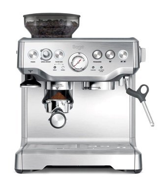 Sage BES875 The Barista 2000 W Paslanmaz Çelik Tezgah Üstü Kapsülsüz Yarı Otomatik Espresso Makinesi Gri