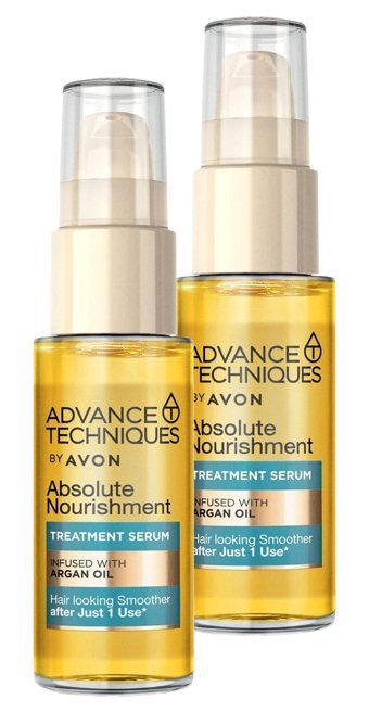 Avon Advance Techniques Absolute Nourishment Parlaklık Veren Saç Serumu 2x30 ml
