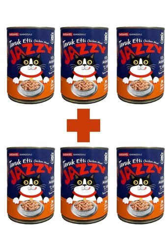 Dardanel Jazzy Tavuklu Parça Etli Yaş Kedi Maması 6x400 gr