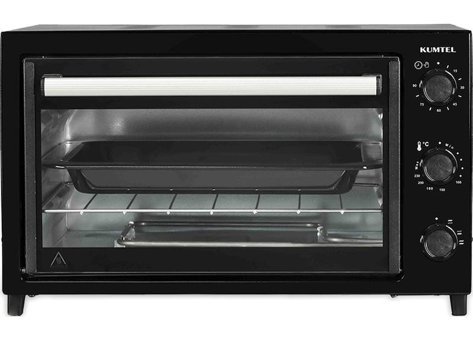 Kumtel KF-5320 32 lt Izgaralı Dikdörtgen Fanlı Mini Fırın Siyah