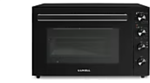 Luxell LX-9670 70 lt Izgaralı Dikdörtgen Fanlı Mini Fırın Siyah