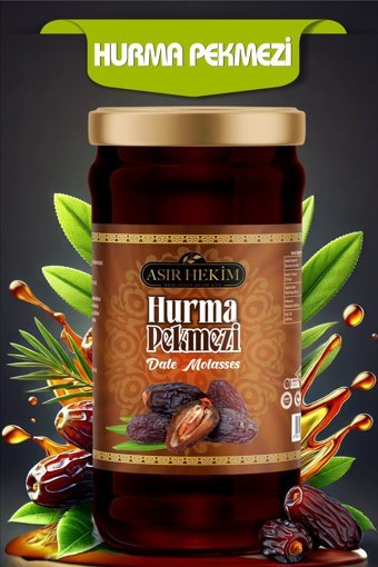 Asır Hekim Organik Hurma Pekmezi 640 gr