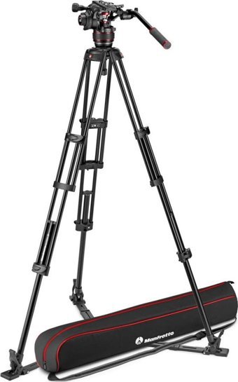 Manfrotto Mvk608Twınga Nitrotech 608 3 Kademeli Video Head Tripod 175 cm