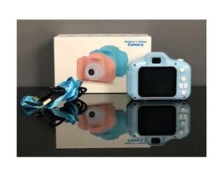 Blue İnter Çocuklar İçin Mini 1-2 mm Full HD Kompakt Dijital Fotograf Makinesi