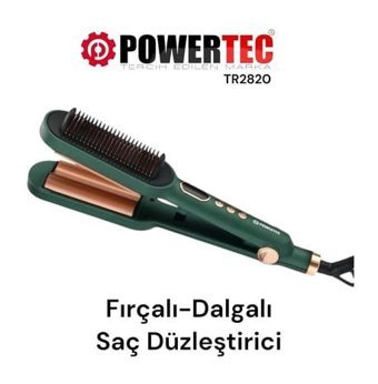 Powertec TR-2820 İyonlu Titanyum Saç Düzleştirici