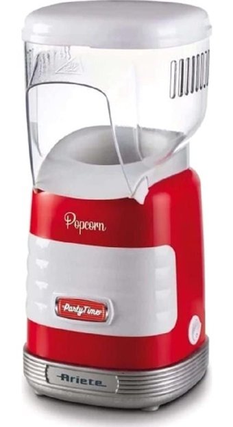 Ariete 2956 Party Time Nostaljik Kırmızı Mısır Patlatma Makinesi