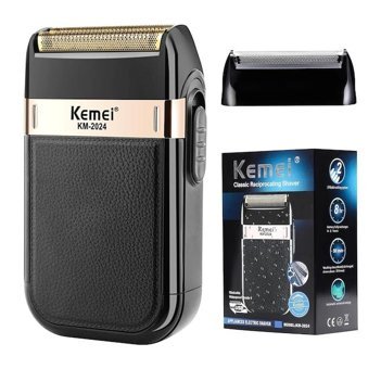 Kemei KM-2024 Sakal 1 Başlıklı Sinekkaydı Kuru Tıraş Makinası