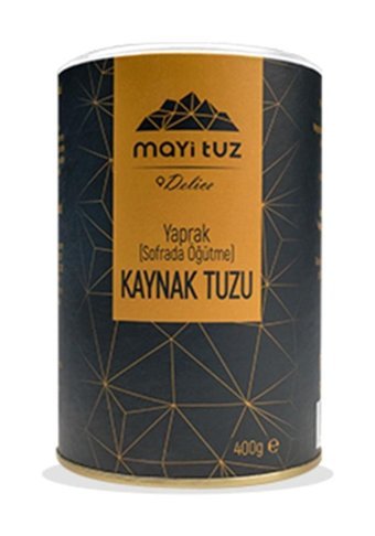 Mayi Tuz Delice İyotlu Yaprak Kaynak Tuzu Kutu 400 gr