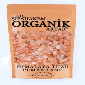 Glş Şifahanem Organik Aktar İyotlu Kristal Himalaya Tuzu Paket 1 kg
