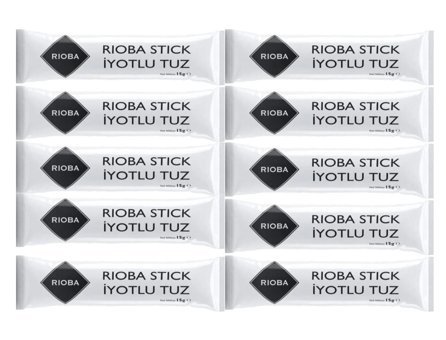 Rioba İyotlu Toz Sofra Tuzu Paket 100x1.5 gr