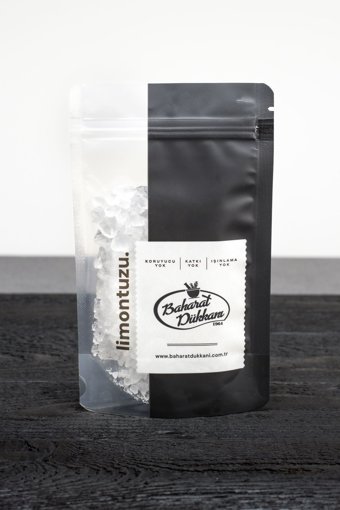 Baharat Dükkanı İyotsuz Kristal Limon Tuzu Paket 75 gr