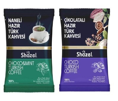 Shazel Çikolatalı-Naneli Türk Kahvesi 200 gr