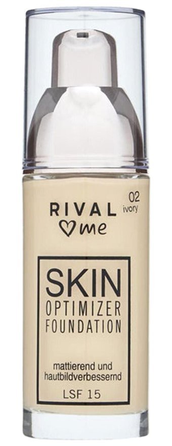 Rival Loves Me Skin Optimizer 02 Ivory Likit Şişe Fondöten 30ml