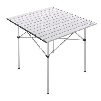 Panipal XL 72x70 cm Çantalı Dikdörtgen Alüminyum Gövdeli Gri Kamp Masası