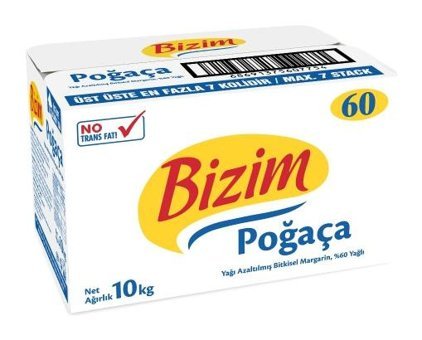 Bizim Mutfak Poğaça Yağı 10 kg Paket Margarin