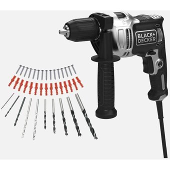 Black+Decker BEH71A40SK-QS 710 W Darbeli Aküsüz Elektrikli Matkap