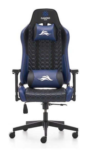 Rapido X500 Air Pro Suni Deri Oyuncu Koltuğu Mavi-Siyah